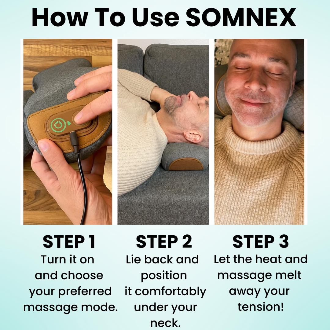 SOMNEX 3-in-1 Neck Massager